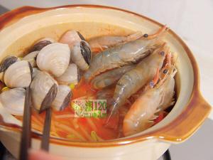 韩式海鲜煲