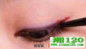 创造出飞扬眼神的效果